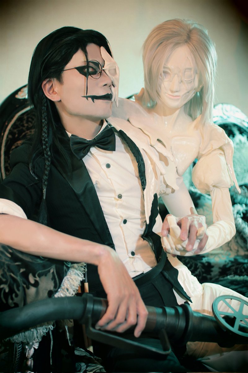 hide_OMEGA's tweet photo. 【IdentityV #第五人格】
💎クリスタル・パレス:蝋人形館長
🕯蝋人形師 &amp;妹ｸﾘｽﾃｨｰﾅ
#フィリップ記念日2024
フィリップ記念日おめでとう❣

撮影:める@photo_melle
inスタジオ:ル・パレ
#コスプレ #OMEGAcos https://t.co/md4N1RrTl0