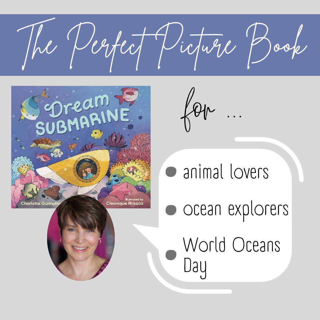 Author Charlotte Gunnufson (@CharlotteGunnu1) shares what their picture book is perfect for. #oceanexplorers #worldoceansday #picturebook #comingsoon