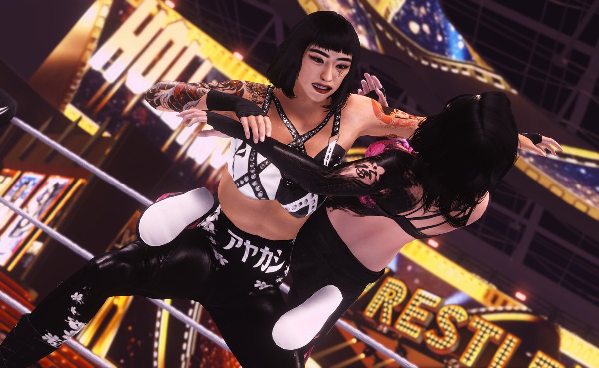 My original CAW Susumi Ayakashi, 'the Matriarch of the Ayakashi Dynasty' and final boss of the Avarice Pro Wrestling universe, has arrived to #WWE2K24 

That's all for the previous batch of teased wrestlers! More CAWs are still to come! Maybe a completely new addition soon? 👀