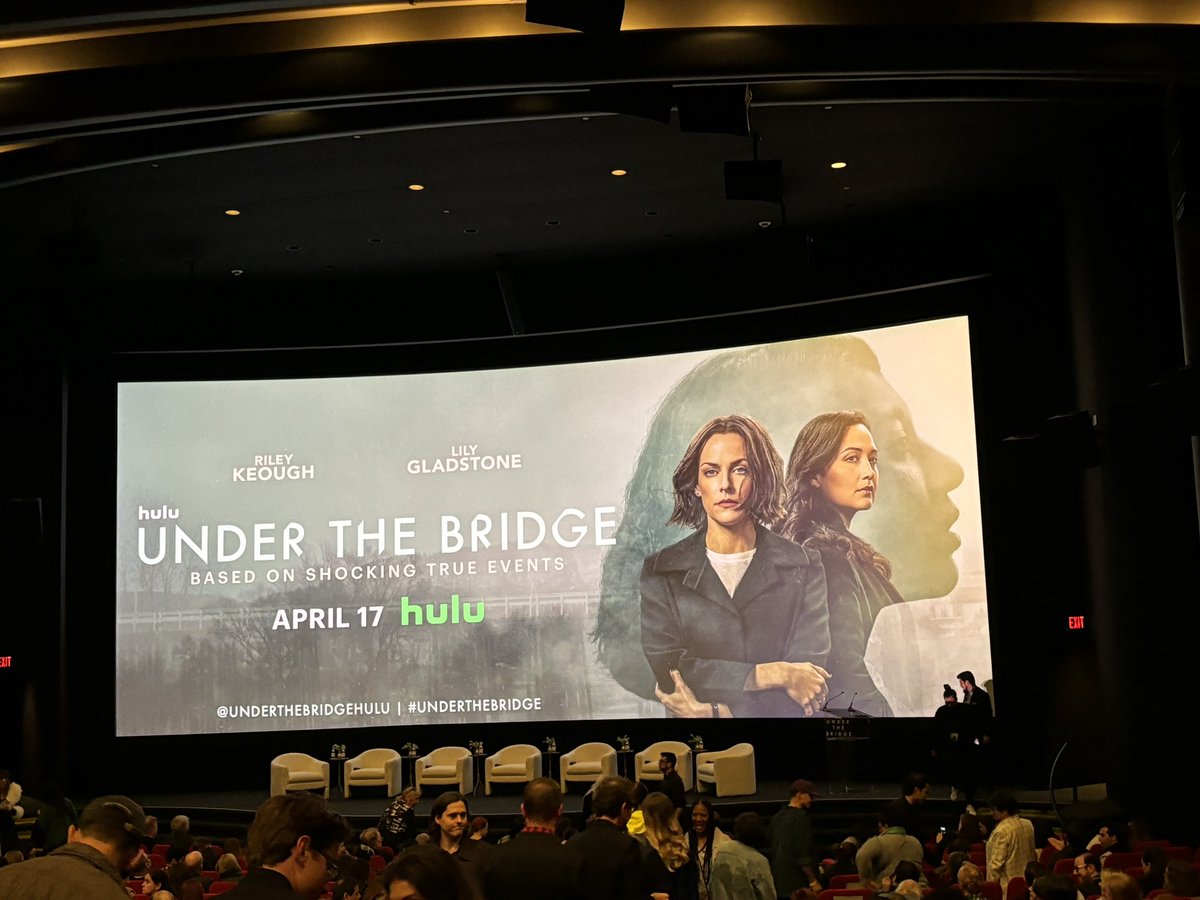 nepalesruben's tweet image. Let’s see this: @hulu’s #UndertheBridge, starring #lilygladstone and #rileykeough.
