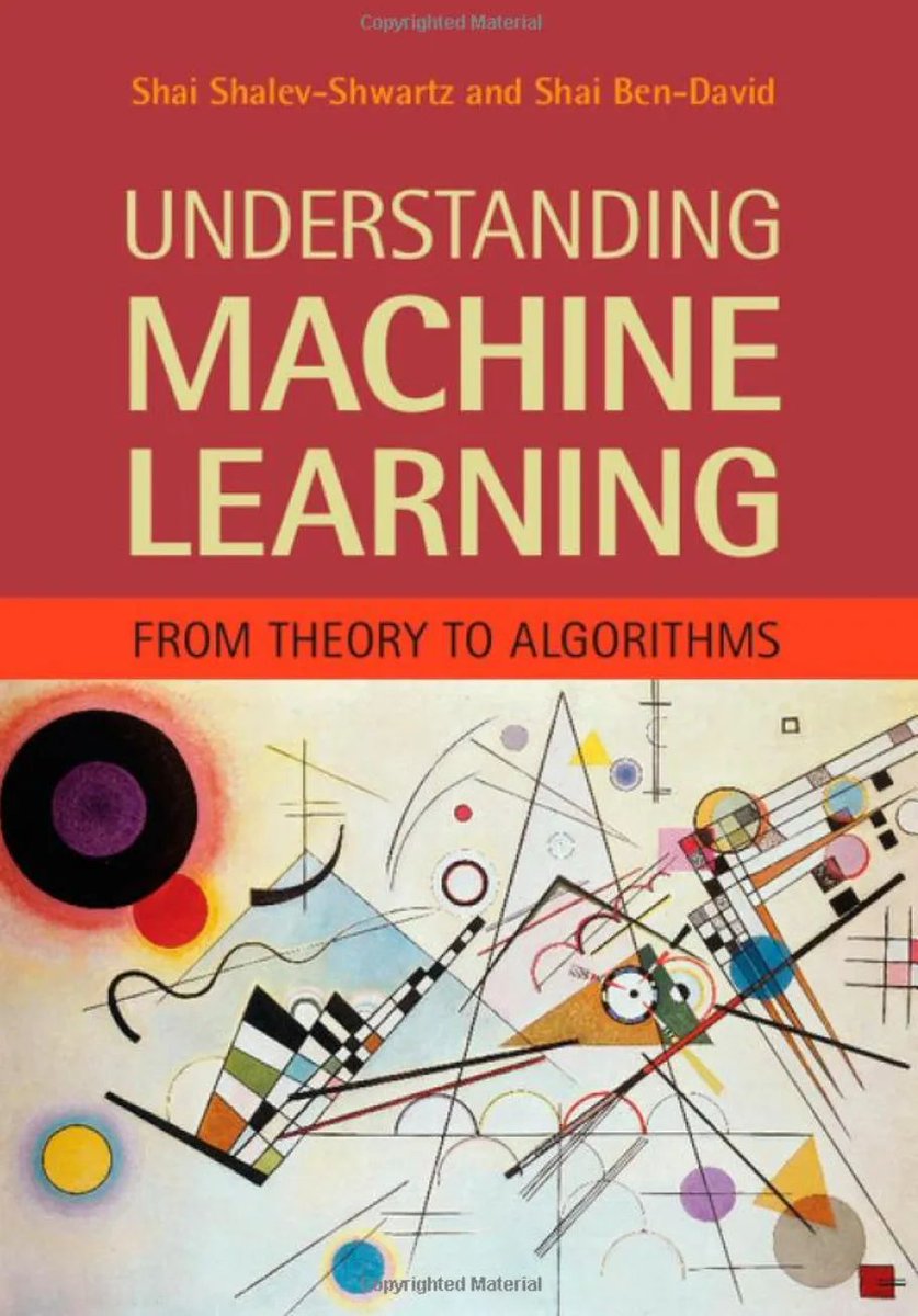 Understanding Machine Learning #Algorithms. #BigData #Analytics #DataScience #AI #MachineLearning #IoT #IIoT #Python #RStats #TensorFlow #Java #ReactJS #GoLang #CloudComputing #Serverless #DataScientist #Linux #Books #Programming #Coding #100DaysofCode geni.us/Understanding-…