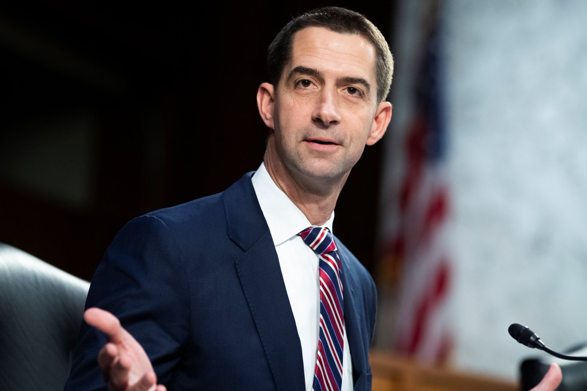 JUST IN: Senator Tom Cotton (@TomCottonAR), a lifelong member of the First United Methodist Church of Dardanelle, AR, writes, 'I encourage people who get stuck behind the pro-Hamas mobs blocking traffic: take matters into your own hands to get them out of the way. It's time to…