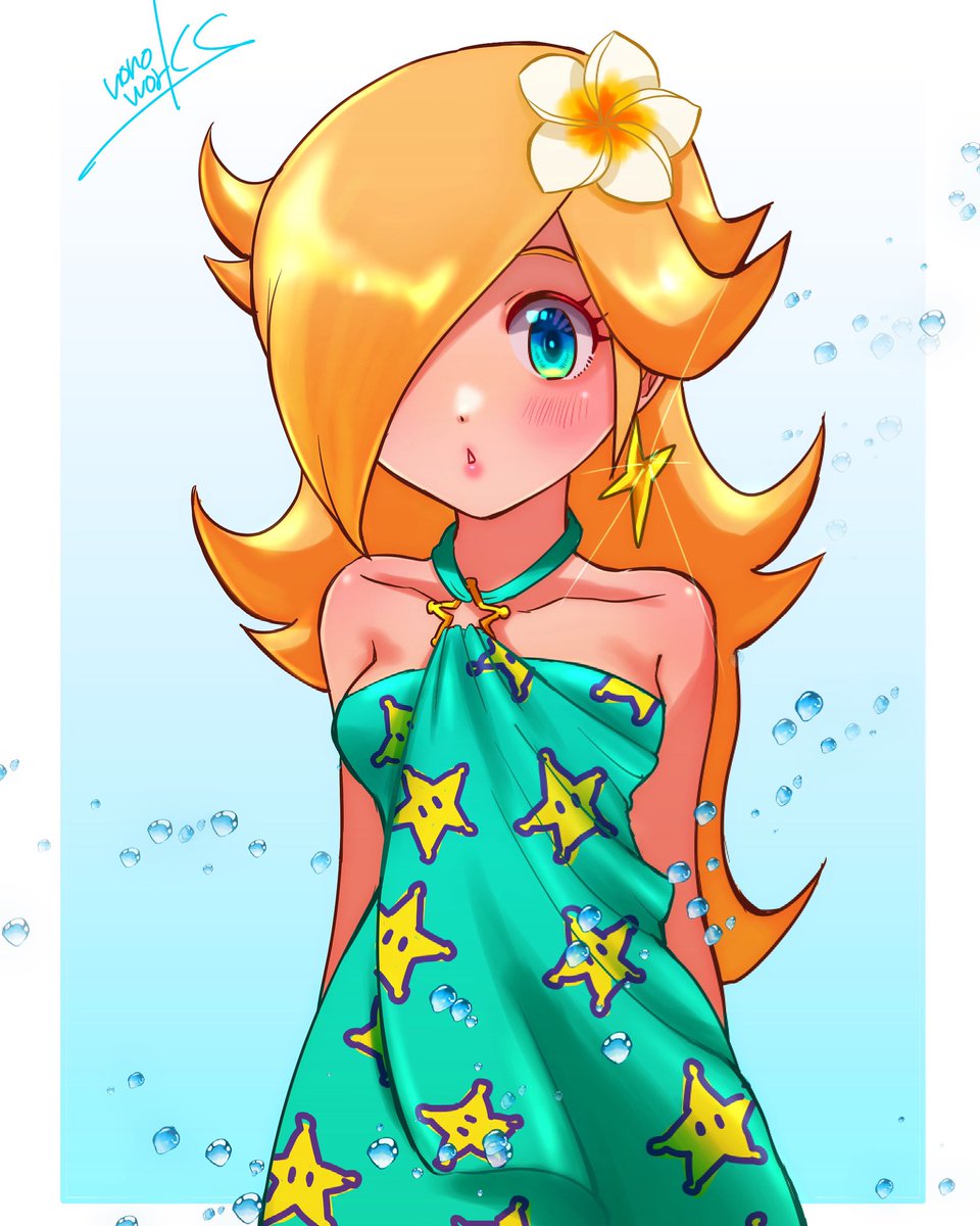 ロゼッタ(スーパーマリオ) 「This is Rosalina that I drew quite some 」|🐥nonoのイラスト