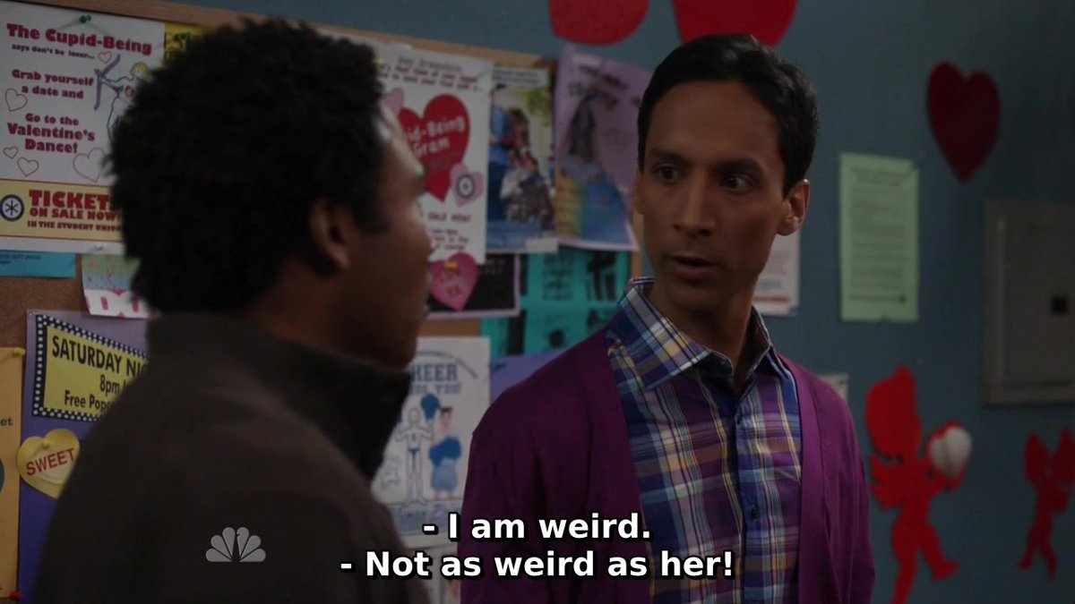 From S02E15: Early 21st Century Romanticism #CommunityLivesOn