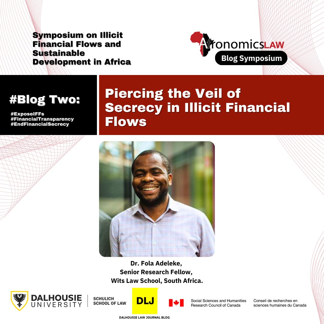 ‘… what is undeniable is the role of whistleblowers is increasingly becoming central to curbing…IFFs especially as the global digital economy and stronger privacy-enhancing technologies make the detection of #IFFs harder.’ Read blog #2 by @foladeleke. afronomicslaw.org/category/analy…