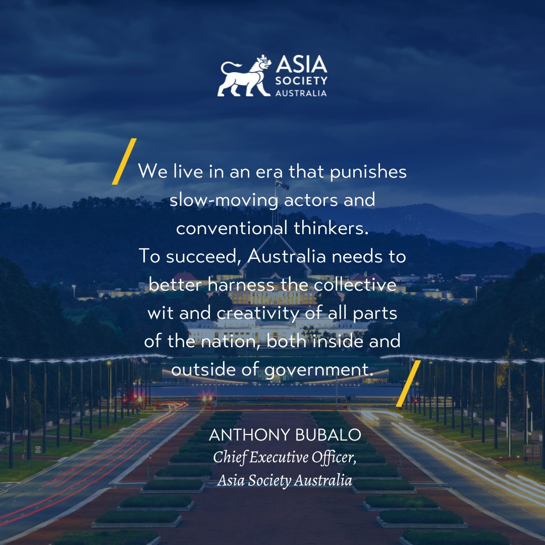 CEO Anthony Bubalo writes on 'The Case for Comprehensive Statecraft'. Read now: asiasociety.org/australia/case…
