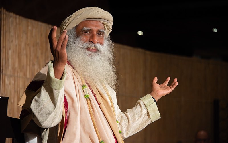 The best thing that you can do for the world is to be a joyful and blissful human being. #SadhguruQuotes