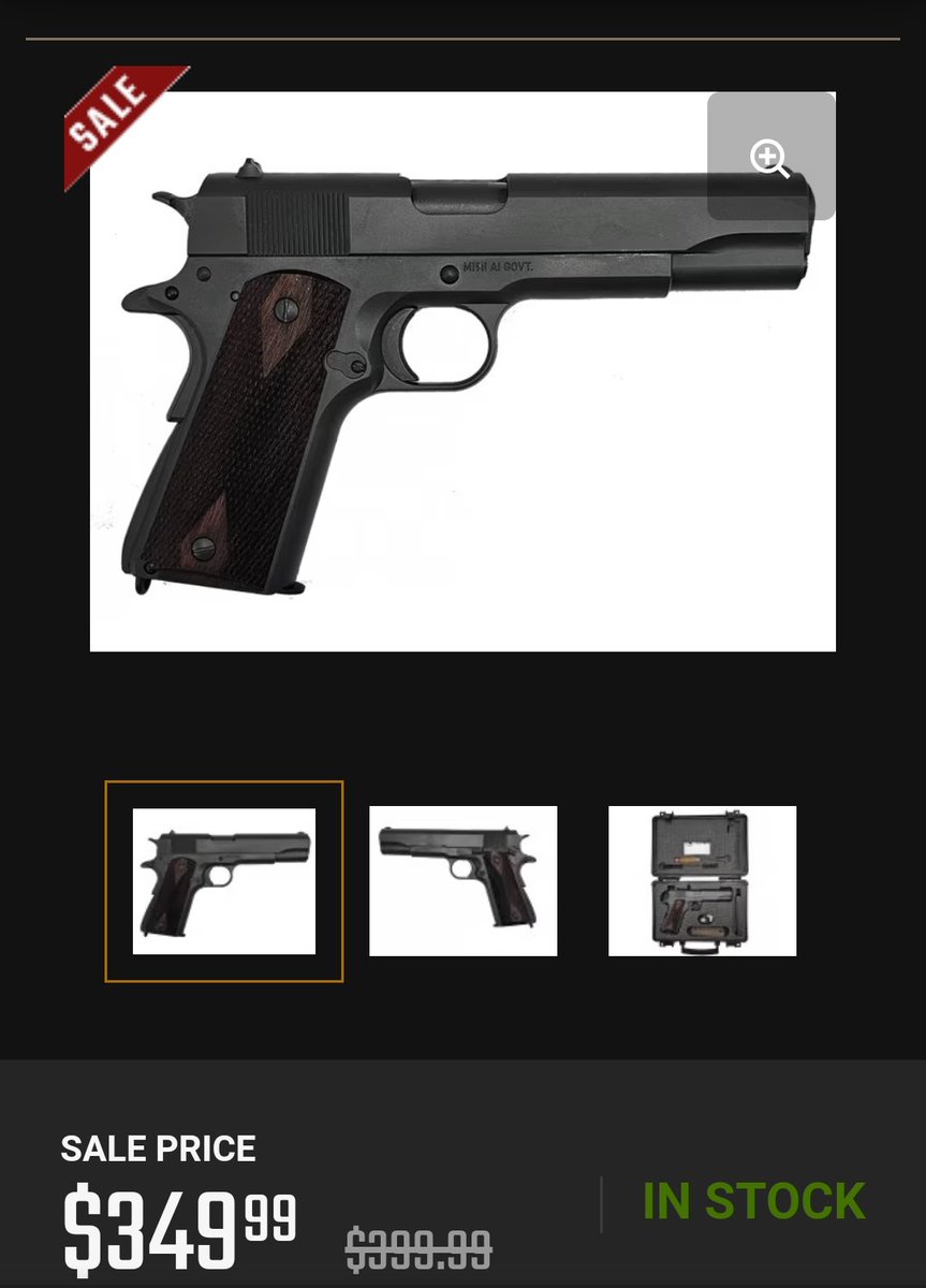 350 for a 1911. Wow