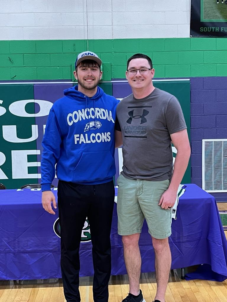Dsherrod80's tweet photo. Ben committed to a college today. He's going to Concordia University Wisconsin. https://t.co/VwK0Q8zv7Q