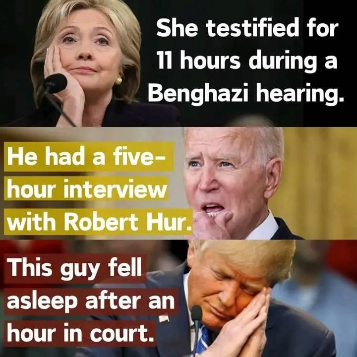 The guy Republicans want to lead them through the tough political landscape of war, wages and housing can't even stay awake for the first day of his criminal trial...