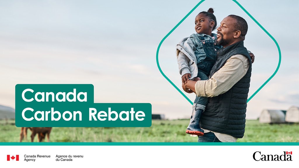 Today! The #CanadaCarbonRebate, formerly the #ClimateActionIncentivePayment, was issued, provided your taxes were done by March 15th. 🌟 Take a look at your bank account or mail. Check My Account for your exact payment date! ow.ly/JhUf50RfhiN #CdnTax Canada has a…