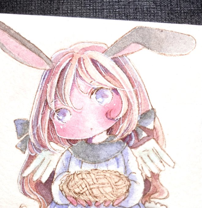 「rabbit girl white background」 illustration images(Latest)
