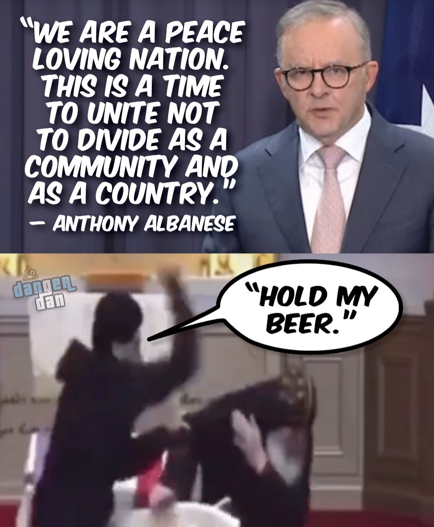 Sorry Albo. But you're wrong again. There are over 1 million people that have imported a hateful ideology from another region into Australia that disagree with you 100%. They hate Australia and the west, will not integrate with the wider community and seek to destroy those who…