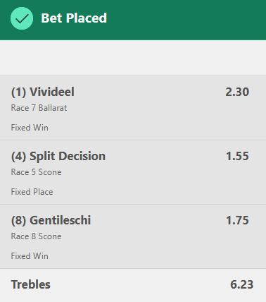 DavesRetired's tweet image. 🏇 #BeerMoneyBets for a #BitOfFun this arvo. 🤞
