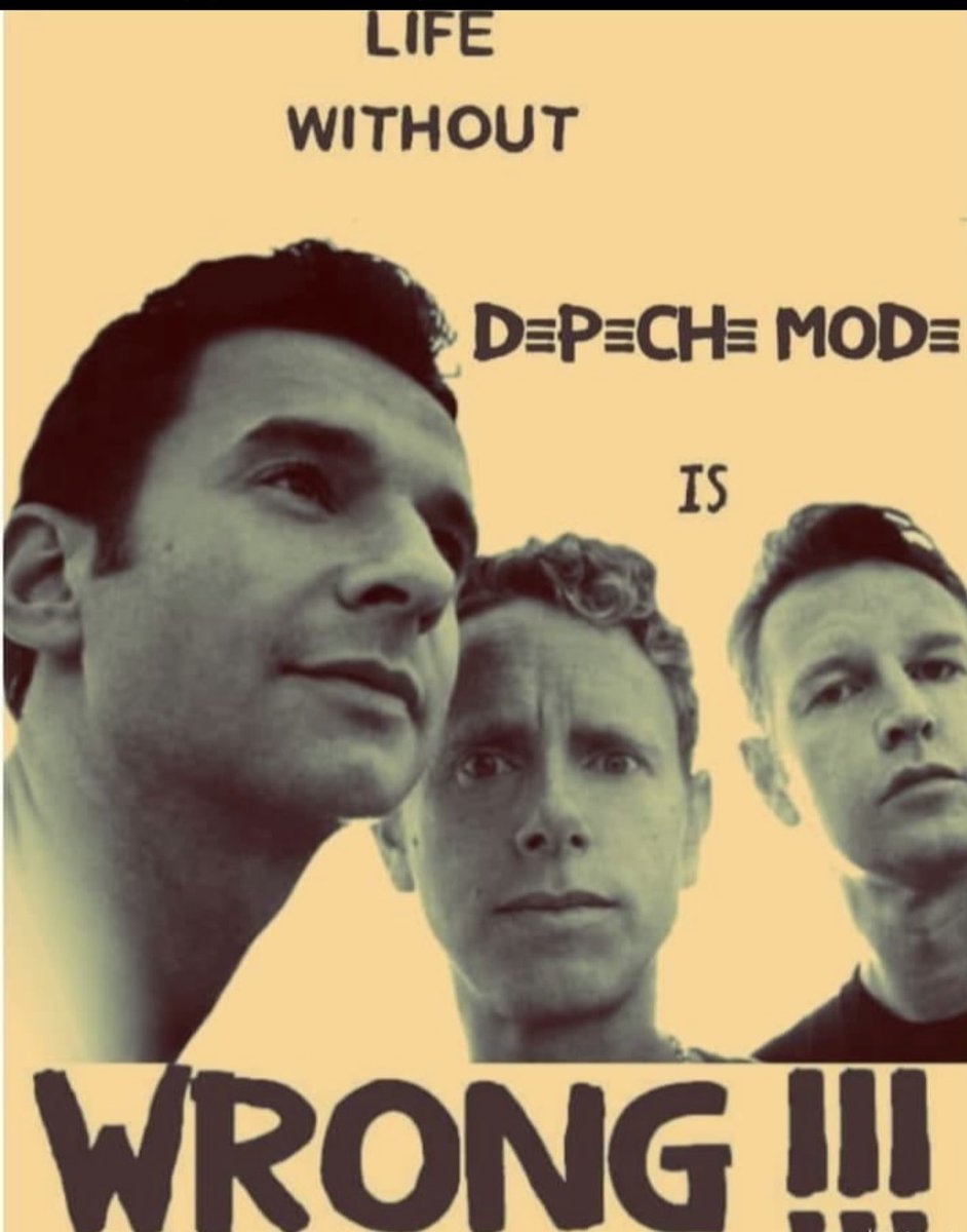 It’s just The Facts!!! 🌹🎶😎✊ #DepecheMode #Devotee4Life