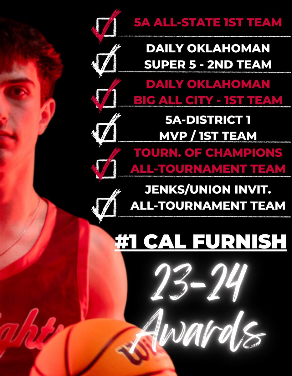 Just checking all the boxes ✅✅✅ Congrats @CalFurnish on a historic season!