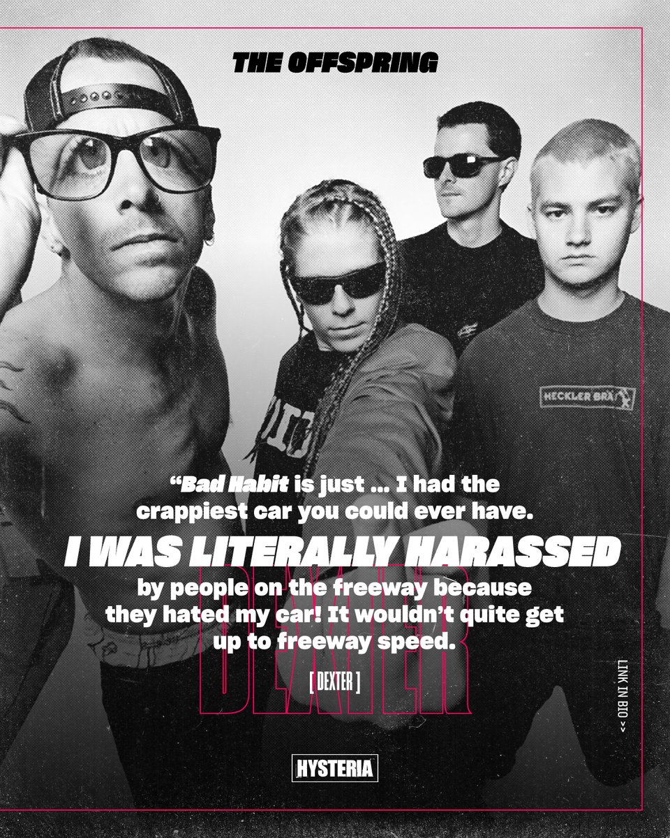 Hysteria Mag (@hysteria_mag) on Twitter photo š„FLASHBACK 1994 // Shaping A Generation: <a href="/theoffspring/">The Offspring</a> ās #Smash See our EXCLUSIVE interview with #dexterholland and #noodles about the making of 'Smash' at Hysteriamag.com
<a href="/epitaphrecords/">Epitaph Records</a> #epitaph #epitaphrecords #theoffspring #theoffspringband #punk #punkrock š„FLASHBACK 1994 // Shaping A Generation: <a href="/theoffspring/">The Offspring</a> ās #Smash See our EXCLUSIVE interview with #dexterholland and #noodles about the making of 'Smash' at Hysteriamag.com
<a href="/epitaphrecords/">Epitaph Records</a> #epitaph #epitaphrecords #theoffspring #theoffspringband #punk #punkrock