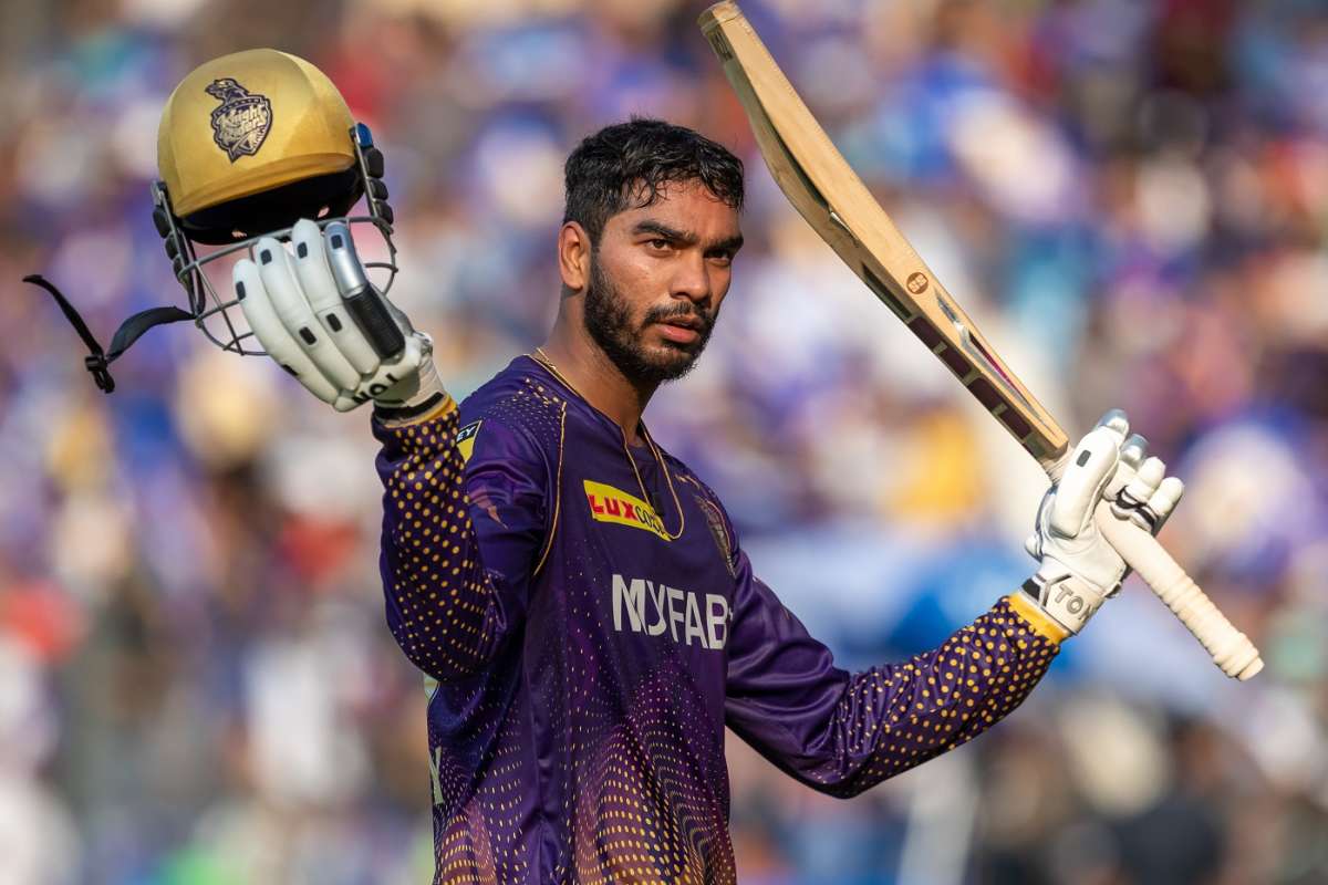 #OnThisDay: Venkatesh Iyer became the first Indian to score an IPL century for KKR in 2023.