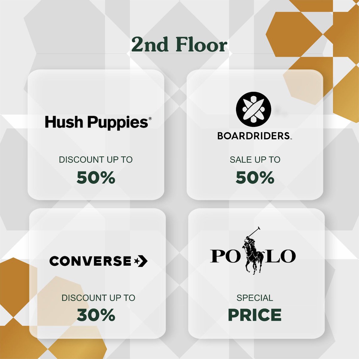 ✨RAYA CLEARANCE SALE✨
9 - 28 April 2024

Dapatkan special discount sampai dengan 60% dari tenant-tenant Favorite di Plaza Ambarrukmo🙌🏻🙌🏻🙌🏻