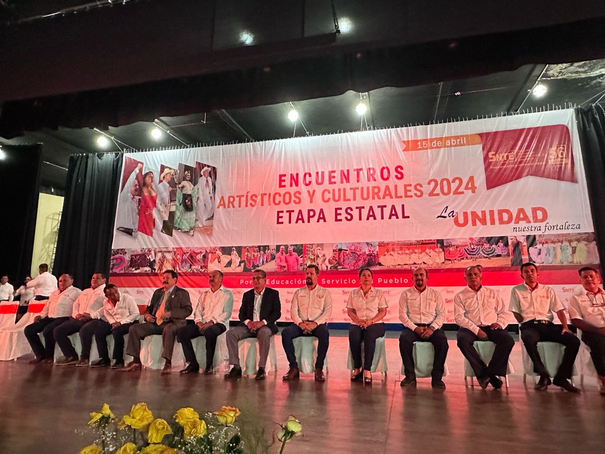 MendivilZazueta's tweet photo. Entusiasta y emotiva participación de los Trabajadores de la Educ. Del SNTE 56, en la Etapa Estatal  de los Encuentros Artísticos y Culturales, a Convocatoria de la Directiva Sindical  que preside el Mtro. J. Reveriano Marín Hdez.PreSNTEcon la H.Rep. Del Mtro. A Cepeda Salas https://t.co/HvHcAQ99rg