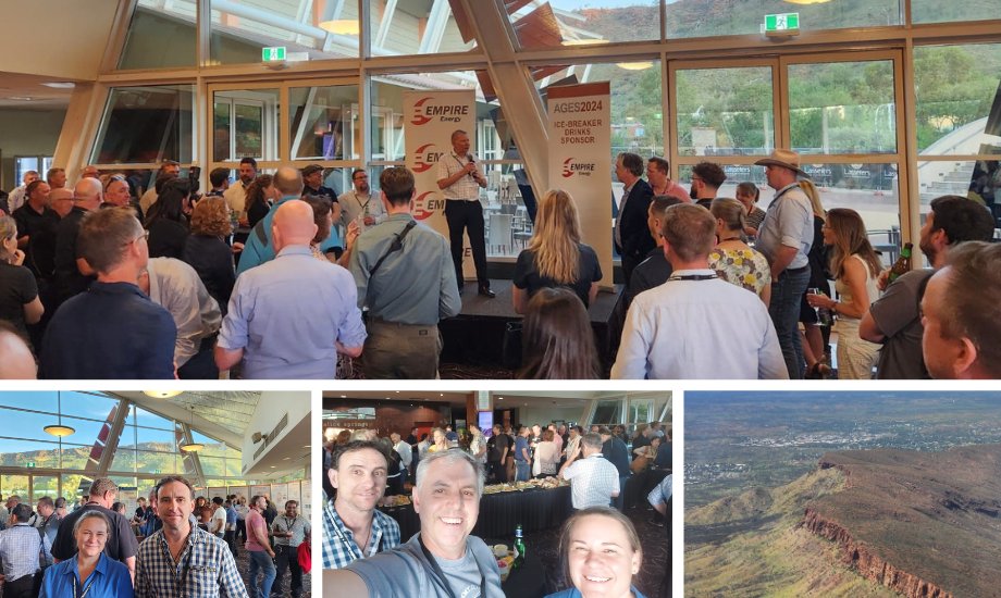 The $TMS team attending welcome drinks at the Annual Geoscience Exploration Seminar (AGES) in Alice Springs. With over 300 delegates, this is the biggest AGES event ever.
#copper #gold #ASX