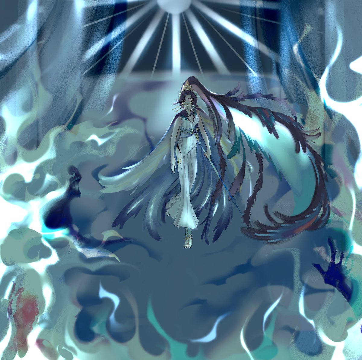 zhq11037's tweet photo. #onmyoji #kujaku_myoo https://t.co/Txm61e9Tb2