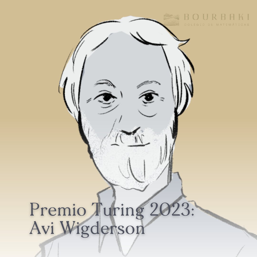 ColegioBourbaki's tweet image. La semana pasada se anunció el último ganador del Premio Turing: Avi Wigderson.

&quot;Por remodelar nuestra comprensión del papel de la aleatoriedad en la computación y por décadas de liderazgo intelectual&quot;.

¡Muchas felicidades!

#PremioTuring #Computacion #Aleatoriedad
