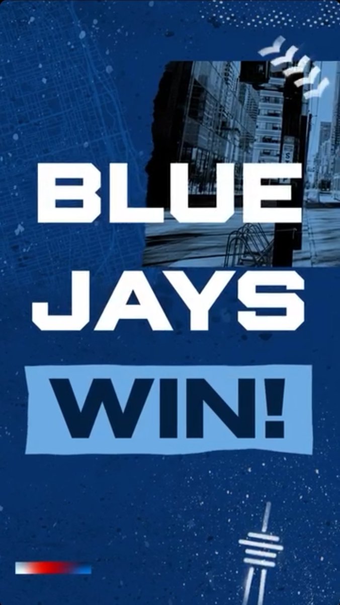And that's a blue jays win #TOTHECORE #bluejaystwitter #bluejayswin #GOJAYSGO