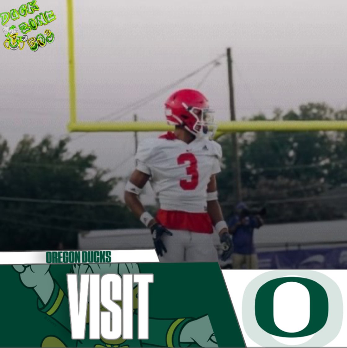 Visit Update: 2026 4⭐️ DB Jontavius Wyman will take a visit with the #Ducks this weekend! 👀🟢🟡 Wyman is 6-foot, 160 pounds No. 8 DB in ‘26 class No. 14 player in GA No. 93 Natl. #duckzone503🦆 (Rankings via @On3sports) (FOLLOW @DuckZone503 FOR OREGON FOOTBALL UPDATES)