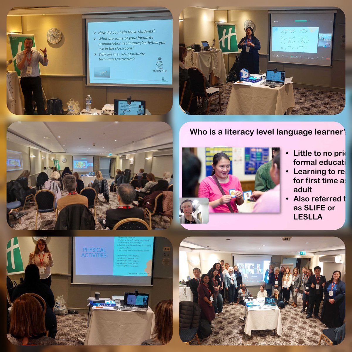 PronSIG's tweet photo. A wonderful start of the conference at our hybrid PCE Day 👏
Congratulations to all the speakers ✨ and a big thank you to those who joined in person and online.
😀 We had a great day!
Let's keep enjoying the rest of the conference. Cheers! 🤗🌟 https://t.co/l2BXvVnevU