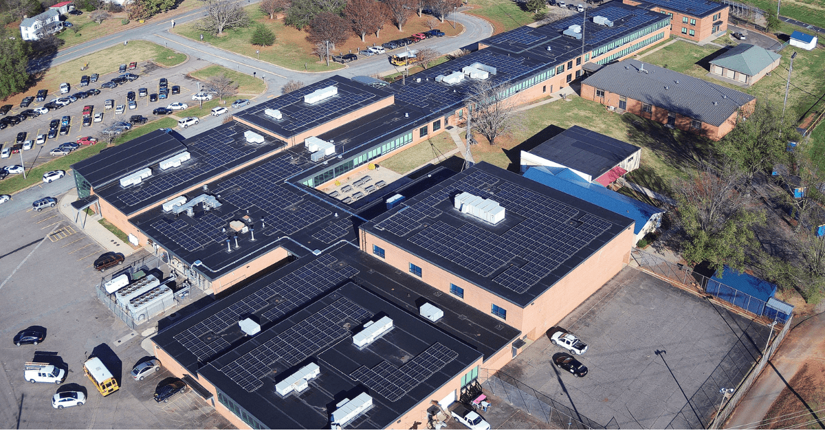 Madison_EI's tweet photo. Big news!  Madison Energy Infrastructure acquires @SunTribeSolar's K-12 team and portfolio! This expands our reach in the K-12 solar space, bringing clean energy solutions to even more schools across the US. Read more here: https://t.co/1qSow3VJx3 https://t.co/ZHgXUg89KY