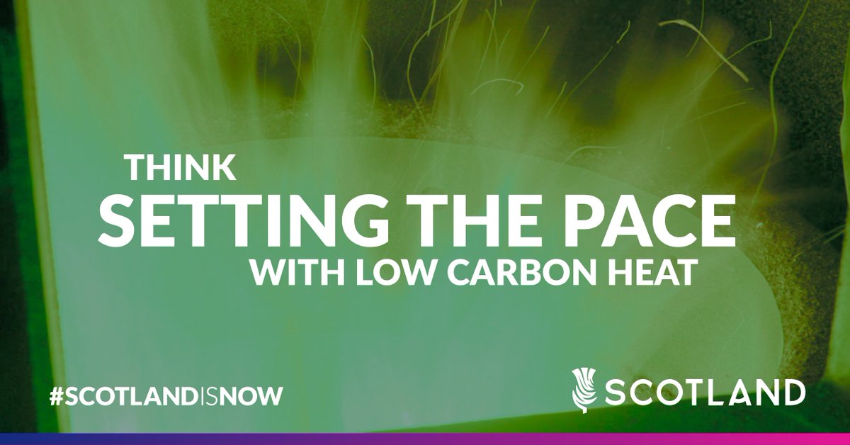 In Scotland, we're transforming our heat industry, setting a pace for the rest of the world and opening massive market and investment opportunities. Think driving change in green heat. Think Scotland 👉 ow.ly/nTaw50Rg2yN #ScotlandIsNow #GreenHeat