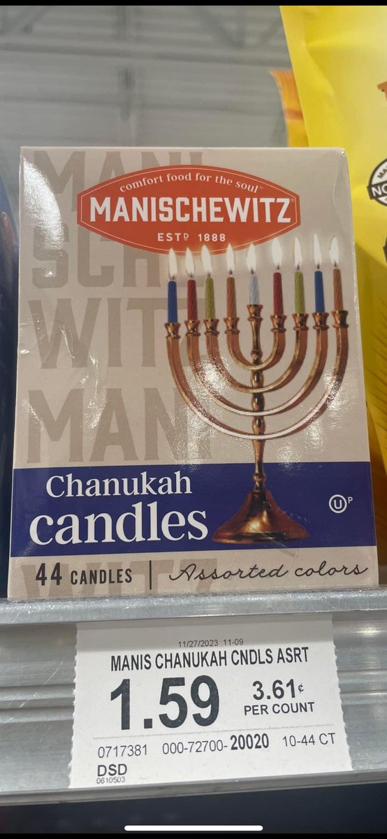 n the Passover aisle… Chanukah candles. But wait, there’s more… They’re Kosher for Passover!

Now, folks, you’ve seen it all. 🤪 #HappyPassnukah