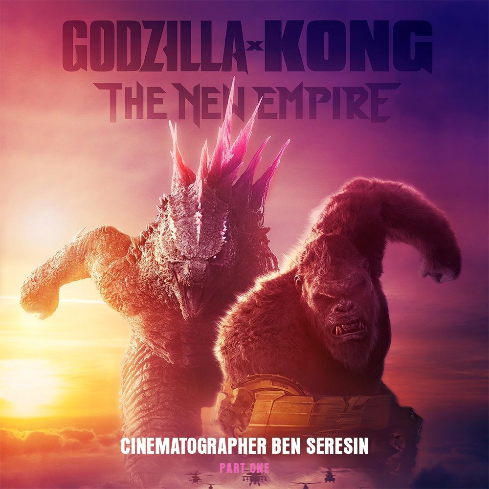 Between Parth and Trent, who's Kong and who's Godzilla? Find out in our latest, where we interview cinematographer of Godzilla x Kong: The New Empire, Ben Seresin. podcasts.apple.com/us/podcast/cra…