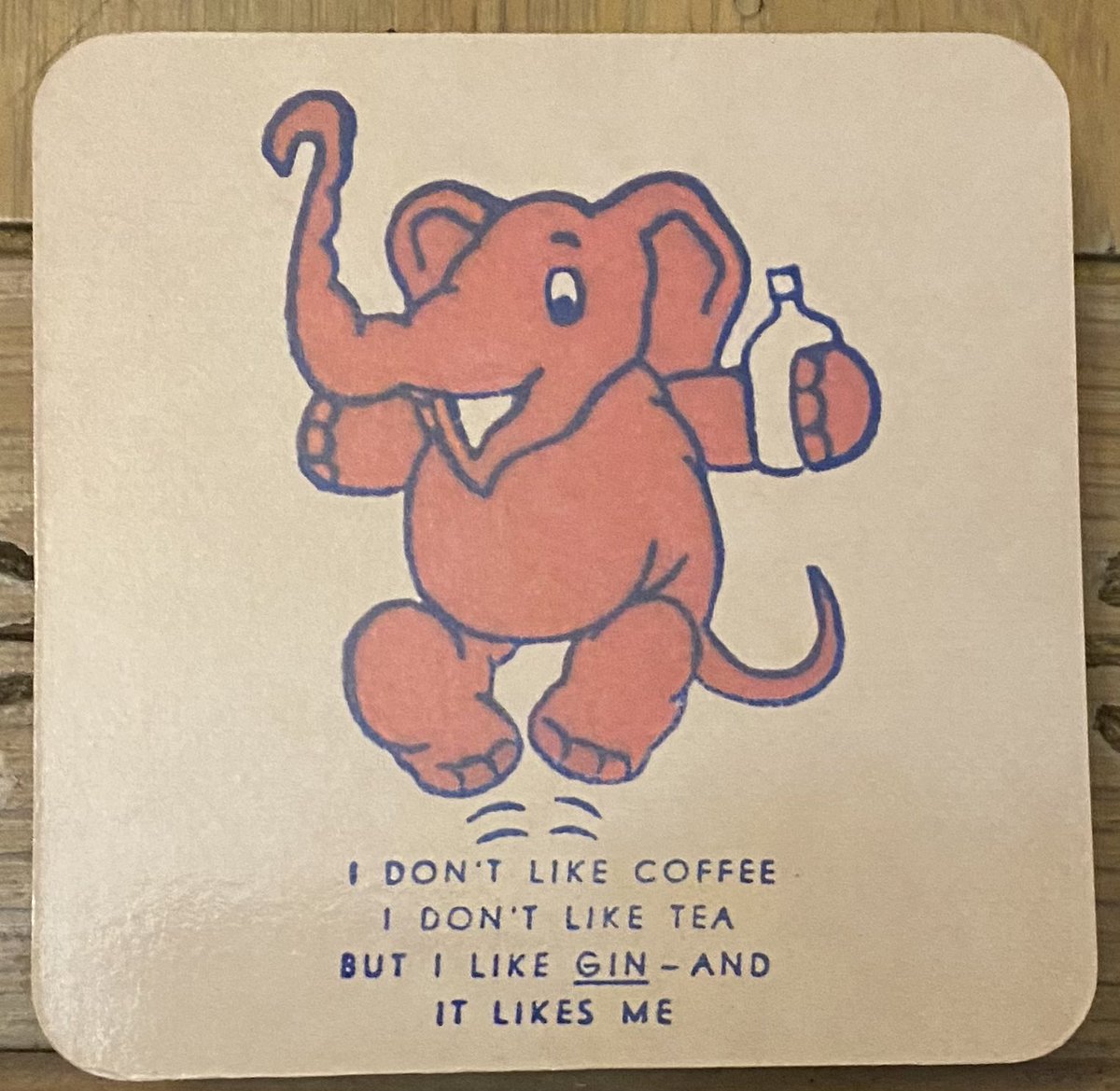 Courtesy of the eagle-eyed thrift store sifter, @scooter5000 . (And actually I do like coffee.)