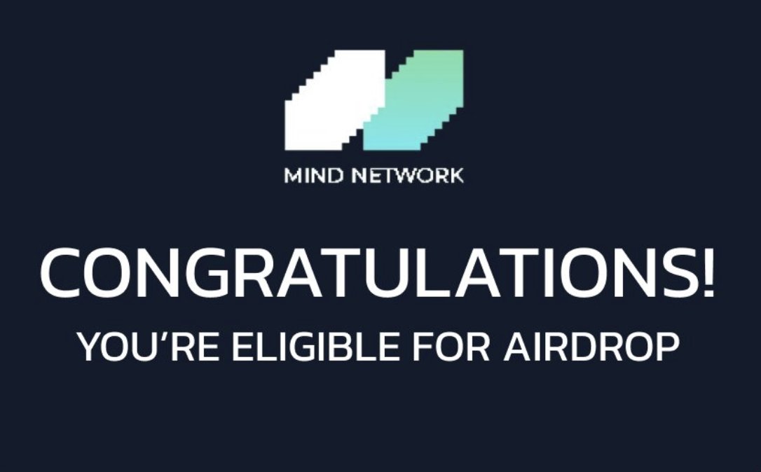 币安、Hashkey投资，币安实验室孵化计划项目
$MIND 空投很快到来
花费：0
潜在空投：3000美元
MindNetwork 采用全同态加密 （FHE），扩展 AI 和 DePIN 网络的安全性 <a href="/mindnetwork_xyz/">Mind Network</a> 
很可能上币安launchpool，必撸
#airdrop 交互教程👇
