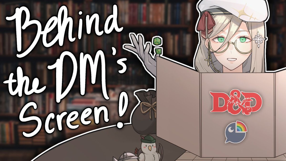 Waiting room is up~! Going live in 6 hours~! 🔽 youtube.com/live/pnYxlELhA… ⏰3pm pst | 10pm gmt | 7am jst Ever wondered what goes on in a Dungeon Master's head? >:3c I've had the privilege of DM-ing several games for NIJI EN and now I'm gonna share my notes~! art: @/PenguinJacky