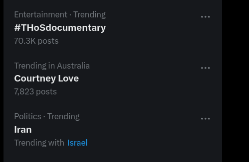 RobBrow22393477's tweet photo. TRENDING #THoSdocumentary https://t.co/2UmUBtfVtV