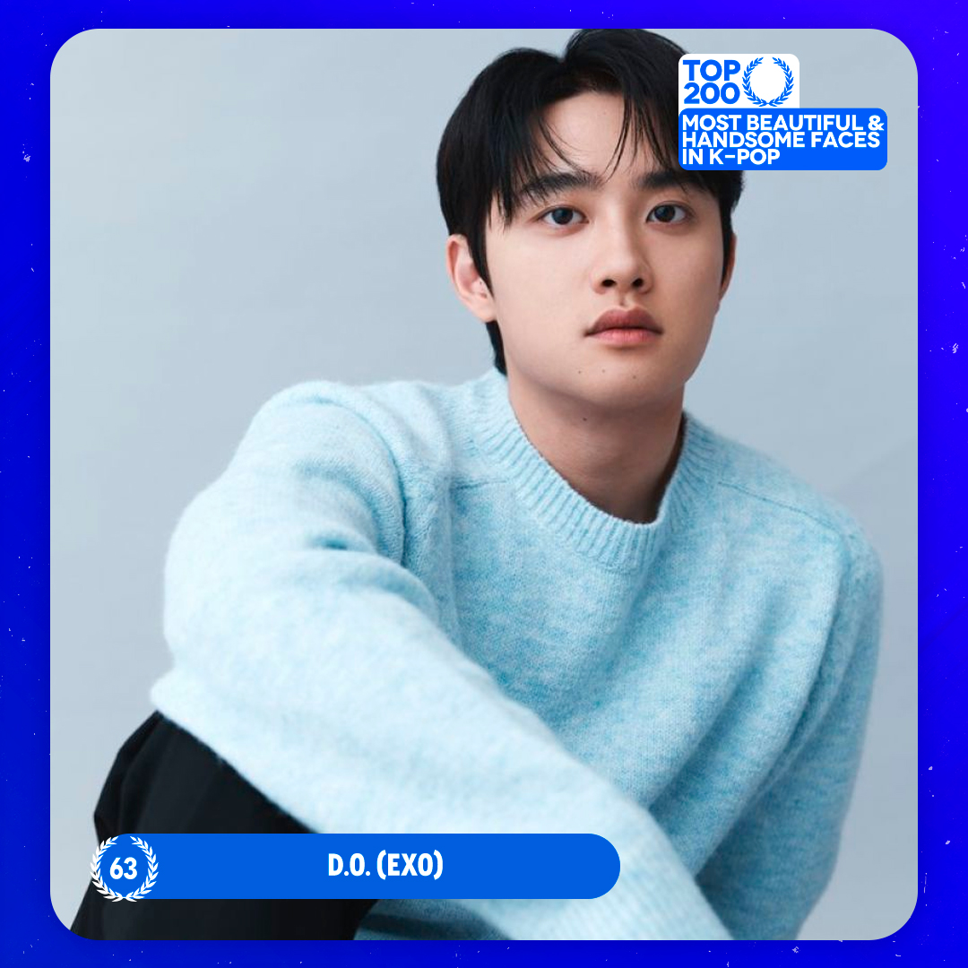 TOP100KPOP's tweet photo. TOP 200 – Most Beautiful/Handsome Faces in K-POP

#63 D.O. (#EXO)

Congratulations! 🎉 https://t.co/y7sWQpKvcB