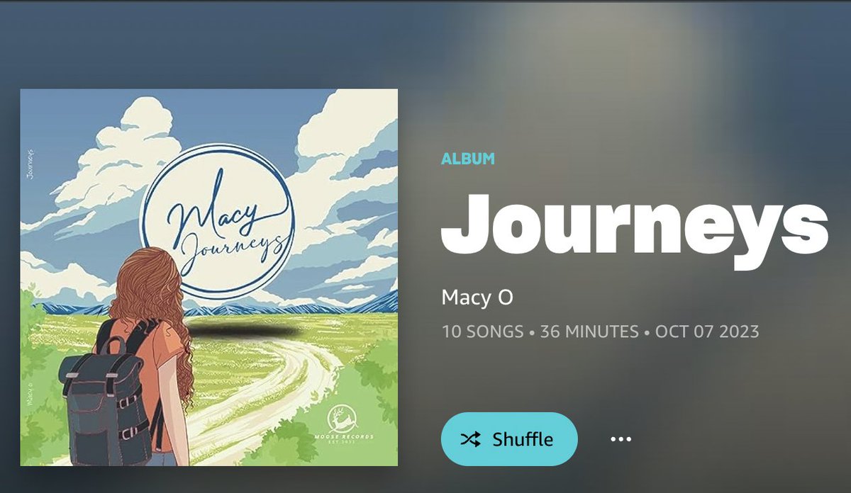 Hey everyone! 🙌 Did you know you can find my music on all #streamingplatforms? 🎵 Keep #streaming my latest album #Journeys to help me keep growing! 😁 Don't forget to tag someone you think would enjoy my music! Let's spread the love! ❤️
#musicstreaming #originalmusic #newmusic