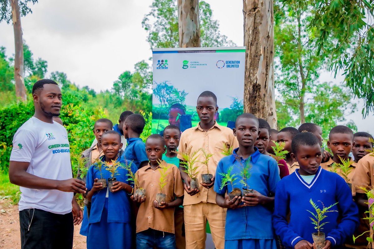 By empowering young people to take climate action through active participation in tree planting, promoting green job opportunities, and using successful skilling programs to develop inclusive green skills we optimize their potential to sustain the future ecosystem. #GGEE