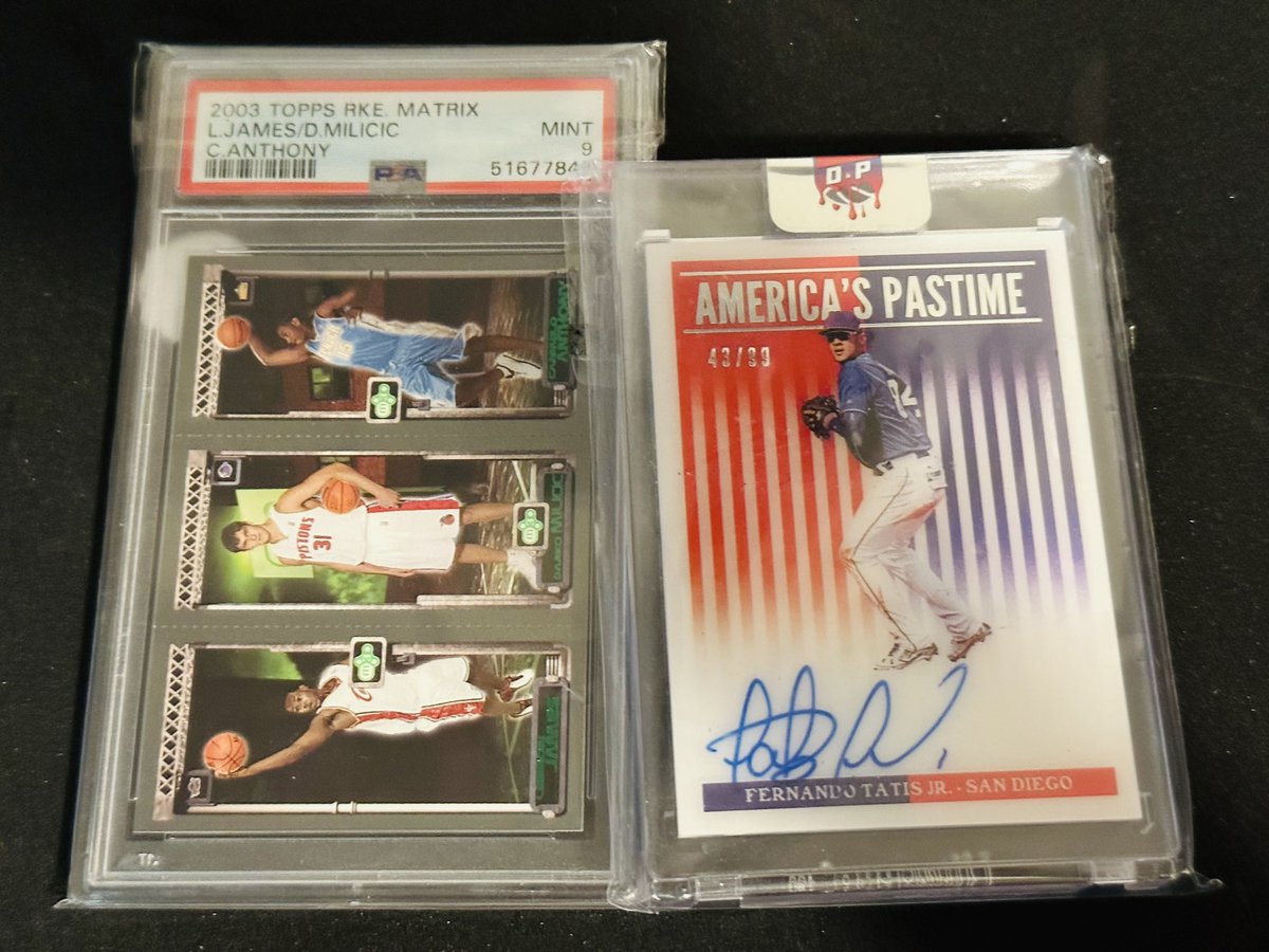 Traded these today for an AWESOME PC card on @mycard_post. Can’t wait to get it in. 🤩