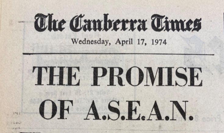 On this day in 1974, @ASEAN and Australia held our first formal meeting. It was a historic occasion that laid the foundations for our relationship, with Australia pledging $5 million for ASEAN economic projects.