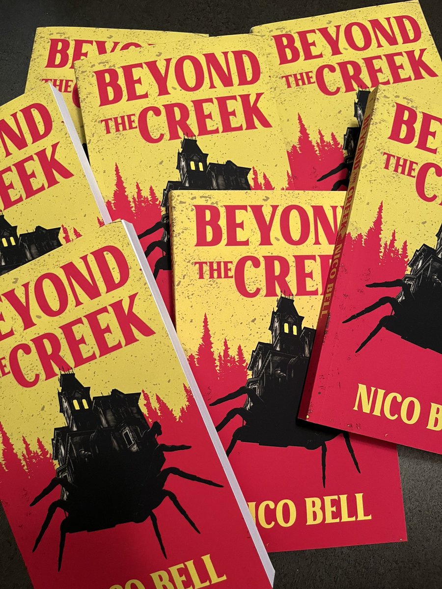 While I was unable to attend AuthorCon this year, I have Beyond the Creek & Static Screams signed copies $10 each! PayPal me at nicobellfiction@gmail.com, include address, the book you want, and I’ll pop the signed book in the mail with some surprises! While supplies last! #books
