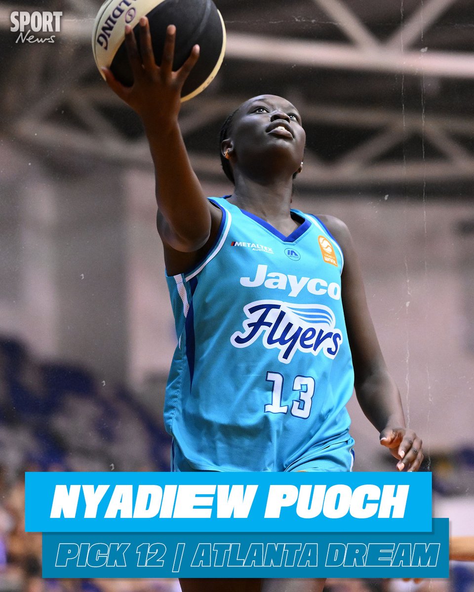 Three Australians have had their WNBA dream fulfilled after being picked up in the draft - with Melbourne teenager Nyadiew Puoch brought to tears as she re-called advice from the GOAT, Lauren Jackson. MORE: @codebballau codesports.com.au/basketball/aus…