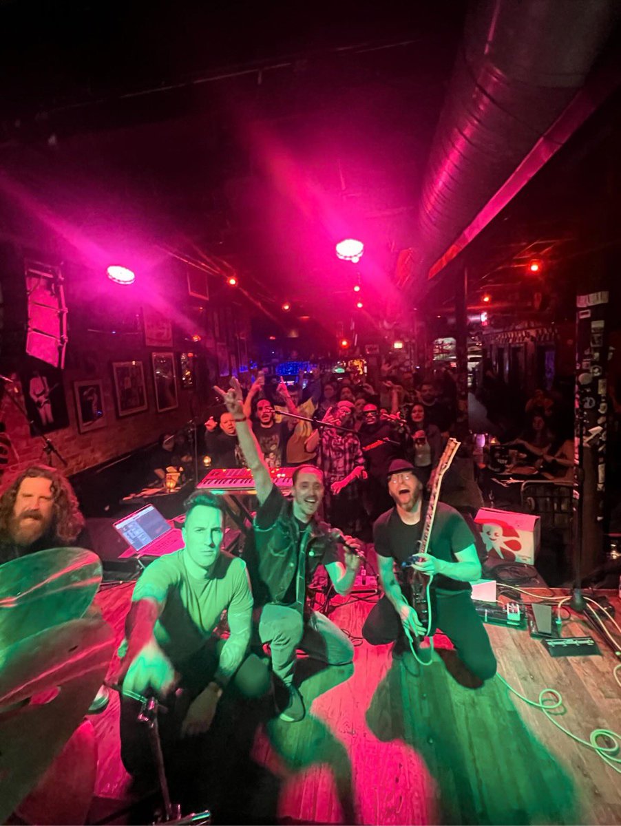 We had so much fun at Reggie’s. Thanks for hanging with us! Next up we’re playing @cubbybear on May 11th with REIGN IN BLOOD. Slayer and SOAD together at last! #soad #soadfans #systemofadown #slayer #slayerrules