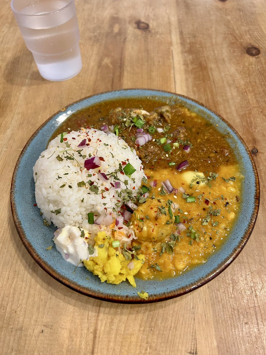 創作スパイスカレー！
祐天寺に来るとここでご飯食べて帰ることが多い！美味しい😋