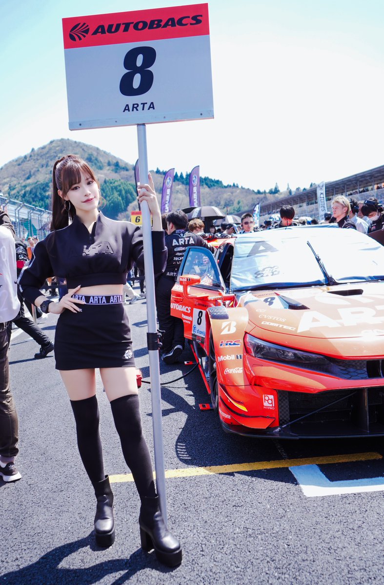 2024.4.14 決勝グリッド
#スーパーGT2024 Rd.1
#OKAYAMA
#岡山GT300km

#2024ARTAGALS
#広瀬晏夕 さん(@loveanyu_twitt)

#SUPERGT2024 #SGT2024
#SUPERGT30th
#ARTA #MUGEN #8号車 
#AUTOBACS
#RQ #レースクイーン 
#レースアンバサダー