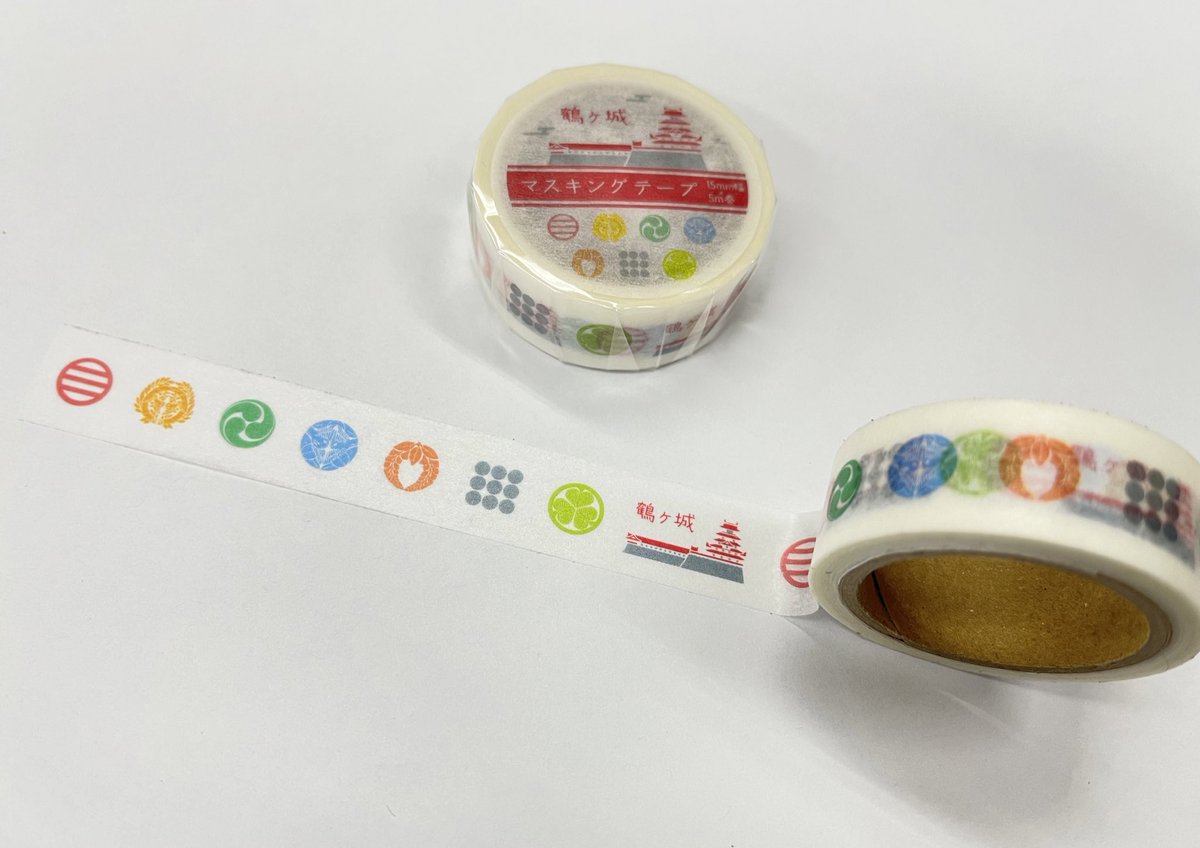 鶴ヶ城ミュージアムショップより 新商品のご紹介 鶴ヶ城オリジナル