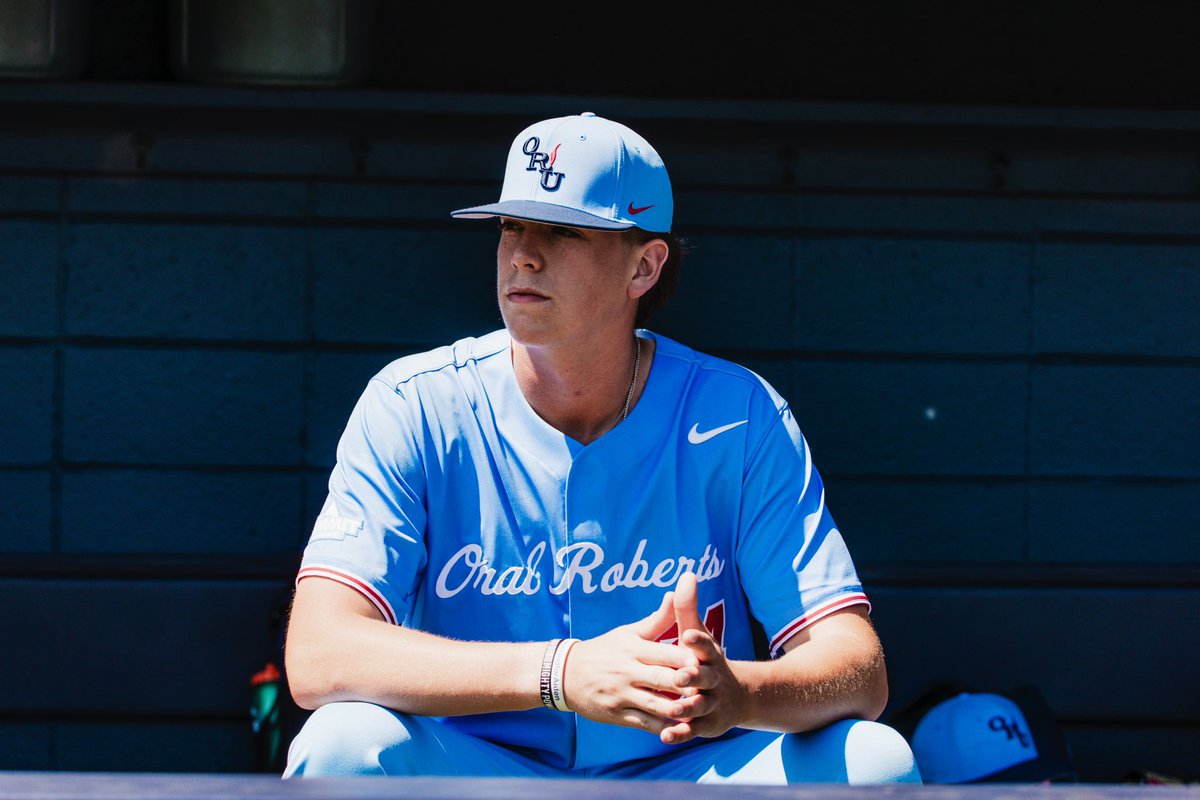 ORU Baseball in the baby blues.
